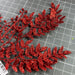 Xmas Leave Spray Red 60903 Pick