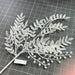 Xmas Leave Spray Wht 60905 Pick