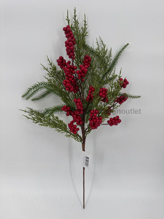 Xmas Pine/Berry Pick Red 69221 Greenery
