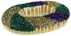 11.5"L X 7.5"W KING CAKE Mardi Gras MZ2100 - DecoExchange