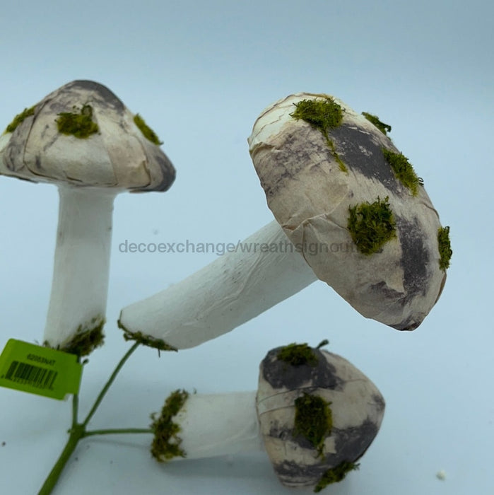 Mushroom Pick 11"  62053Nat - DecoExchange