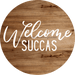 Welcome Sign Funny Decoe-4212 10 vinyl Round