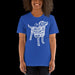 White - Dog Silhouette - Short Sleeve T-Shirt - Unisex - DecoExchange - DecoExchange