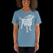 White - Dog Silhouette - Short Sleeve T-Shirt - Unisex - DecoExchange - DecoExchange