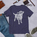White - Dog Silhouette - Short Sleeve T-Shirt - Unisex - DecoExchange - DecoExchange