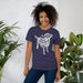White - Dog Silhouette - Short Sleeve T-Shirt - Unisex - DecoExchange - DecoExchange