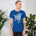 White - Dog Silhouette - Short Sleeve T-Shirt - Unisex - DecoExchange - DecoExchange