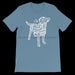 White - Dog Silhouette - Short Sleeve T-Shirt - Unisex - DecoExchange - DecoExchange